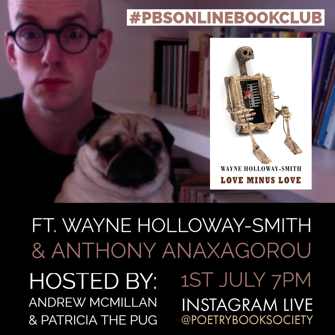 NEXT PBS BOOK CLUB ON INSTA LIVE 1ST JULY The Poetry Book Society