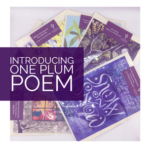 ONE PLUM POEM CARDS