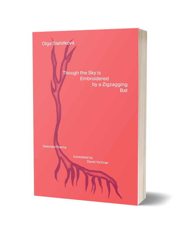 Though the Sky Is Embroidered by a Zigzagging Bat: Selected Poems by Olga Stehlíková, translated by David Vichnar PRE-ORDER