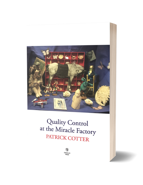 Quality Control at the Miracle Factory by Patrick Cotter PRE-ORDER