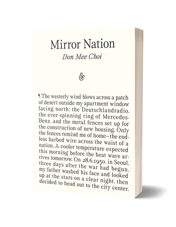 Mirror Nation by Don Mee Choi PRE-ORDER