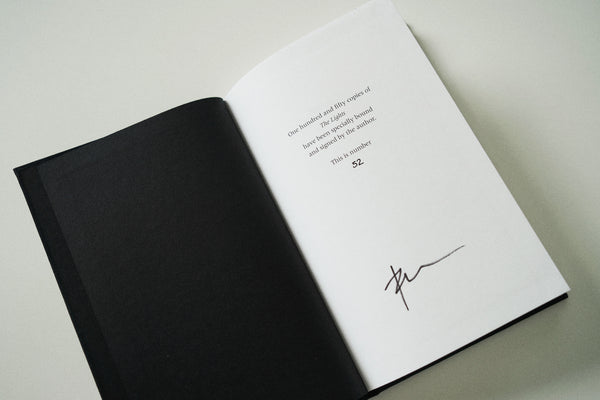 Signed Limited Slipcase Edition of The Lights by Ben Lerner